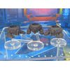 3 Industrial Robot Drones w/ Flight Stands Mini Miniature 3D Print Starfinder