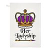 Her Ladyship Crown Tea Towel Dish Cloth