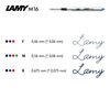 Single Lamy M16 Ballpen refill Black Broad