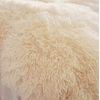 Medium Fluffy Warm Sleep Soft Duvet Cover Sheet Pillowcase Set (Cream, Semi-Double)