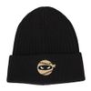 Pitching Ninja EMBROIDERY BEANNIE BLACK Beanie, Black