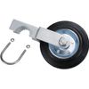 Gate Helper Wheel 1 5/8" Thru 2" Gate Frames 6" Metal Swing Gate Support