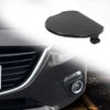 Front Bumper Bracket Tow Hook Cover Replacement, Compatible with Mazda 3 2014-2016, BHN150A11BB, BJS750A11BB