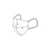 Mask Set of 2 HOS-5515 M Reusable