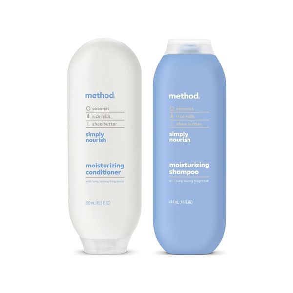 Method Moisturizing Shampoo + Conditioner, Simply Nourish, 1 CT