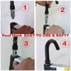 5m Telescopic Ladder Extendable Step Ladder Folding Multi Purpose Ladder + Hook