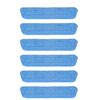 Simplee Cleen Household Swivel Mop Microfiber Damp Scrub Wet Pad (6 Pack)