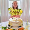 Seyal® Lemon Happy Birthday Cake Topper