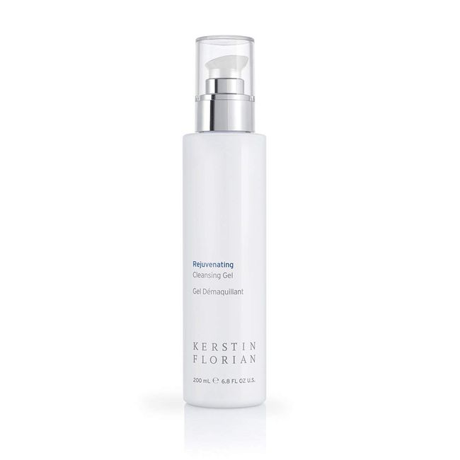 Kerstin Florian Rejuvenating Cleansing Gel, Gentle Face Wash and Makeup Remover for All Skin Types (6.8 fl oz)