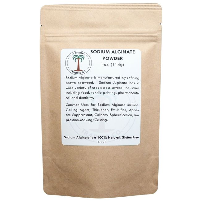 Sodium Alginate - 4 Ounces