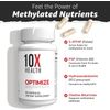 10X Health Optimize Methylated Multivitamin 90 Capsules