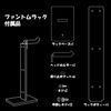Skull & Co. Phantom Stand: Wall Mount Controller Stand for Headphones Compatible with PS4 / Switch Pro/Xbox Elite /Elite2 / Other Third Party Controllers – Transparent