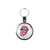 Rolling Stones - And Spinner Keyring with US Tongue Logo, multicoloured, S