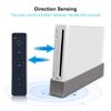 TCNOUMT Replace Game Remote Control Compatible with Nintendo Wii/Wii U, with Silicone Case, Black