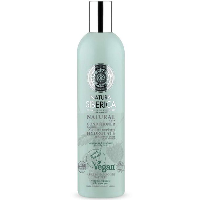 Natura Siberica Volume and Freshness Conditioner for Oily Hair, 400 ml