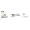 Richell Hayur Soap Box, Square, White