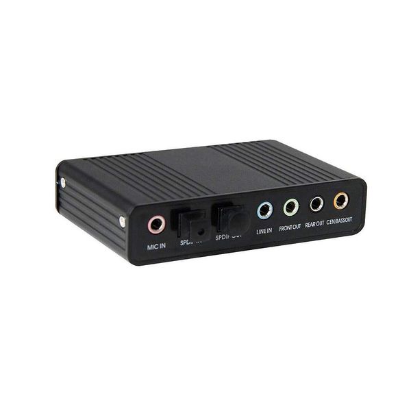 USB Surround Sound Converter with Digital Optical Audio Input Output