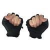 Maddog Tactical Half-Finger Paintball Airsoft Gloves - Stealth Black - Small/Medium