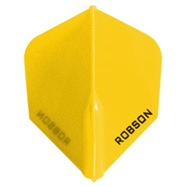 PerfectDarts 1 x Set Robson Dart Flights NO 6 Yellow