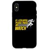 iPhone X/XS If I Collapse Please Pause My Watch Running Marathon Runner Case