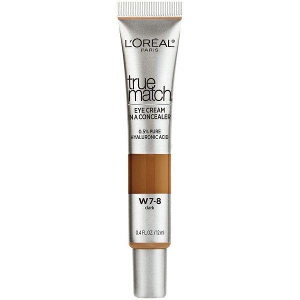 Loreal True Match Eye Cream Concealer W7-8 DARK New