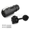 8 Pin Female Quick Connect Waterproof Power Connector