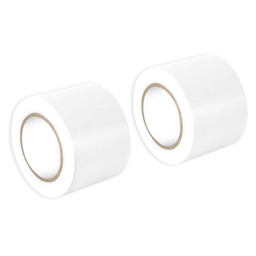 Maveek 2 Rolls Electrical Tape 50mm*15m Silicone Waterproof Repair Insulation Tape White