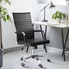 Home Office Chair Height Adjustable 360 Swivel Rolling Chair with Armrest Black