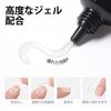 TOMICCA Clay Gel Clear Nail Tip Adhesive