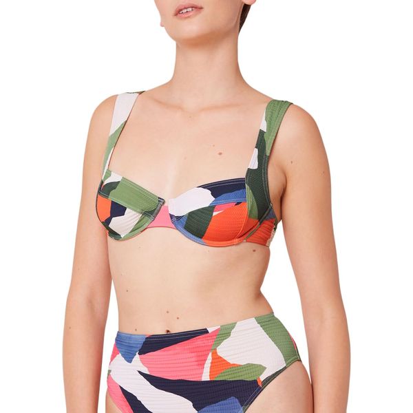 Triumph Women's Bikini Top, Green - Dark Combination