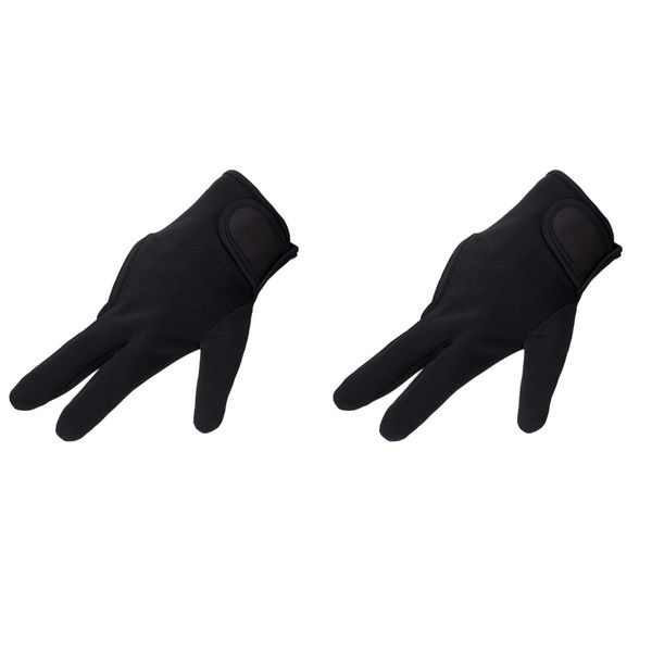 MAGICLULU 2pcs 3 Heat Resistant Hairdressing Glove Kitchen Wares Hairdressing Tools Hair Tools Styling Gloves Easy to Carry Glove Heat Resistant Protection Gloves Mittens Hair Stick Curls