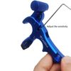 LeeMui Release Archery Release 360° Rotatable Thumb Release for Bow Archery Release Aids (Blue)