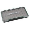 Euro-Locker Flat Compact Waterproof Ice Jig and Fly Box with Durable Foam Inserts