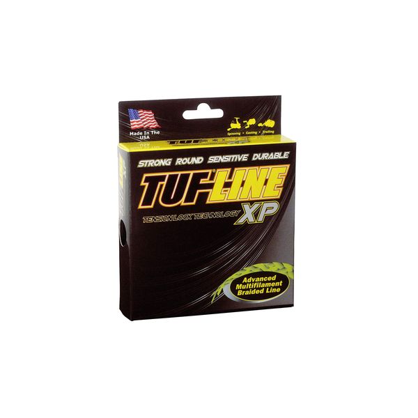 Tuf Line XP 300-Yard Braided Fishing Line (Green, 20-Pound) (XP20300GN)