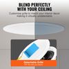 4PCs 6.5'' Bluetooth Ceiling Speakers 150W Flush Mount in-Wall Speaker