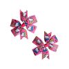 Pink Kitty Hair Bow Set by Inspired Bows