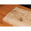 WOODRIVER Router Inlay Template Bowtie