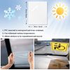 Car Windshield Sticker, Windshield Applicator,  10PCS 4 X 6 Inch 