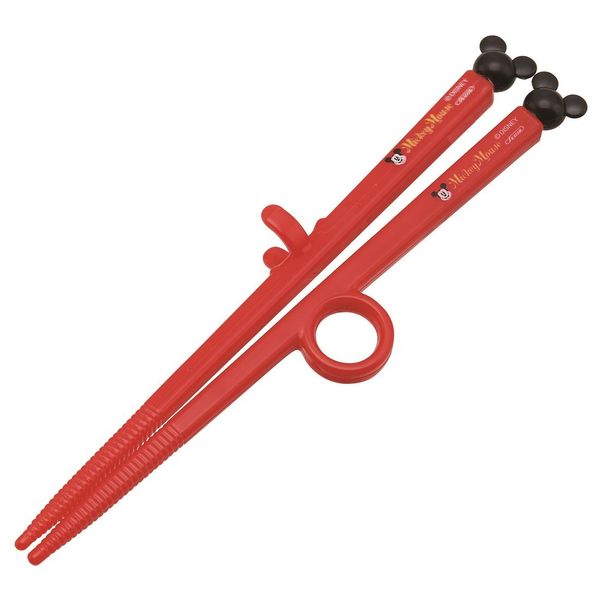 SKATER ADT2 Mickey Mouse Die-Cut Training Chopsticks