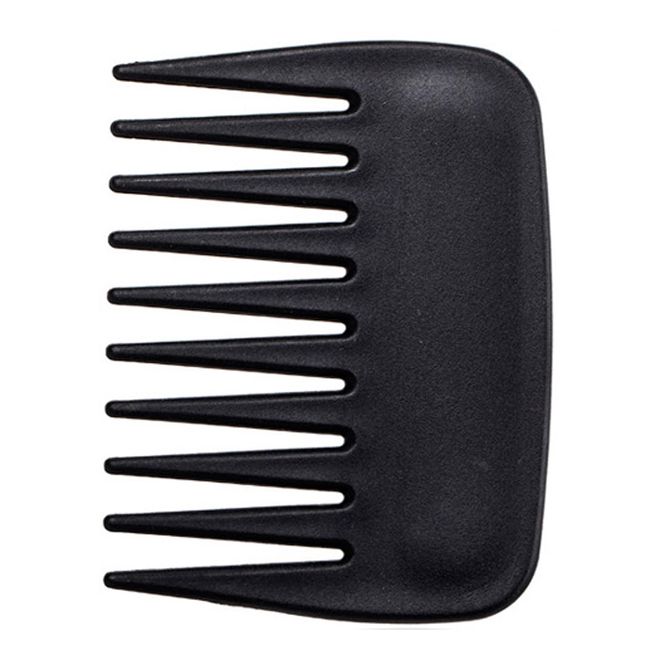 PUTYSUUN Travel Comb Small Mini Wide Tooth Portable Pocket Purse Compact Size Women Men Black