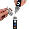 Molotow MO200474 Refillable Chalk Marker 4-8 mm Basic Set 1 – Case Of 6 Assorted