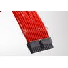 Phanteks PH-CB-CMBO_OR Interne Stromkabel, Schwarz/Stromkabel Rot - Stromkabel (Schwarz, Rot)