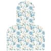 Vintage Blue Roses Design Arch and Two Sides Sailboard Backdrop