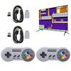 Colorpp 1 Pair 2.4GHz Wireless Gamepad Controller for Super Nintendo NES & SNES classic mini Wireless Console controller joystick game