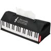 Pianoline Pouch Tissue Case with Keyboard & Treble Clef Pattern
