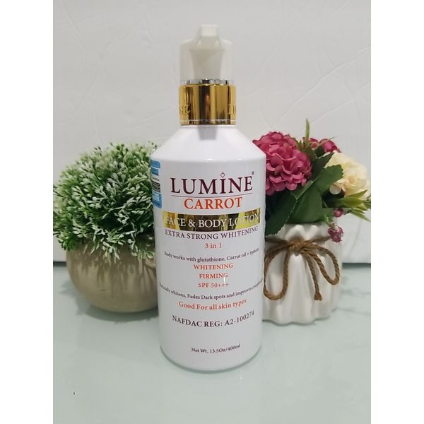 LUMINE CARROT FACE & BODY LOTION  400ml