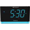 Smartset Alarm Clock Radio with Bluetooth Speaker with USB Port for Iphone/Ipad/