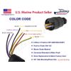 Mercury Outboard Push-to-Choke Ignition Key Switch Key 6 Wire MP41070-2