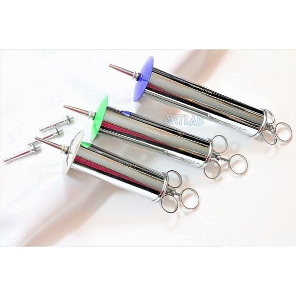 3 PC PREMIUM 4,6,8oz Ear Syringe Wax Remover Surgical Veterinary INSTRUMENTS