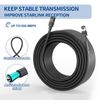 Cable, 1200Mbps Gen3 V3 Replacement Cable for Rectangular Satellite, IP68 Waterproof Fast Data Transmission Cable Extension for Indoor Outdoor Use (10FT())